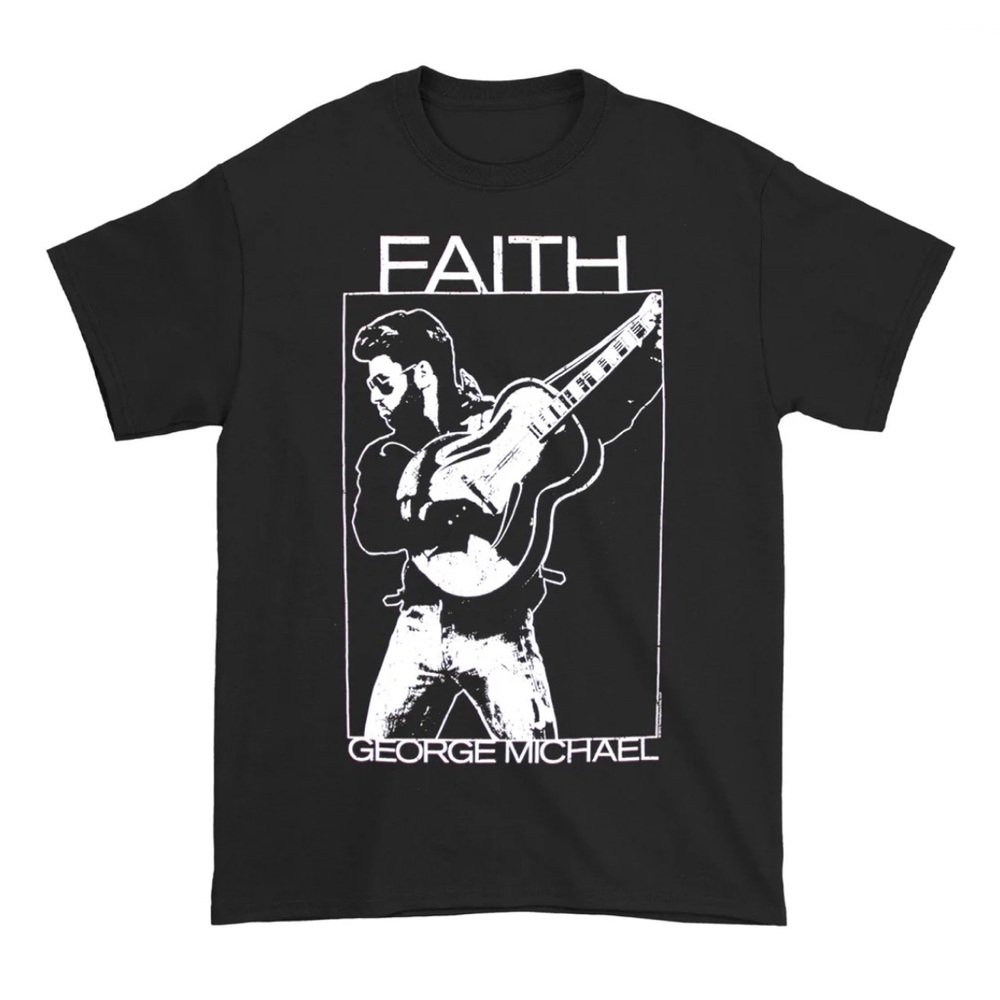 George Michael "Faith" tee, size small